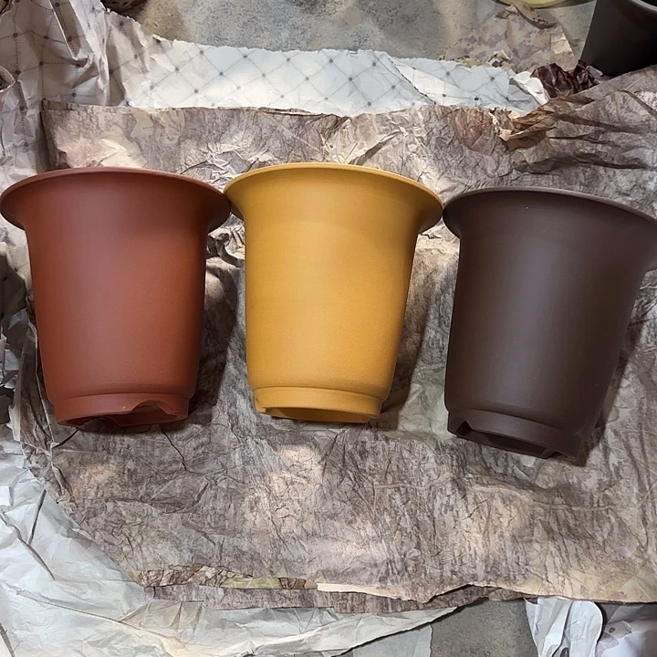 20×20三支手工盆