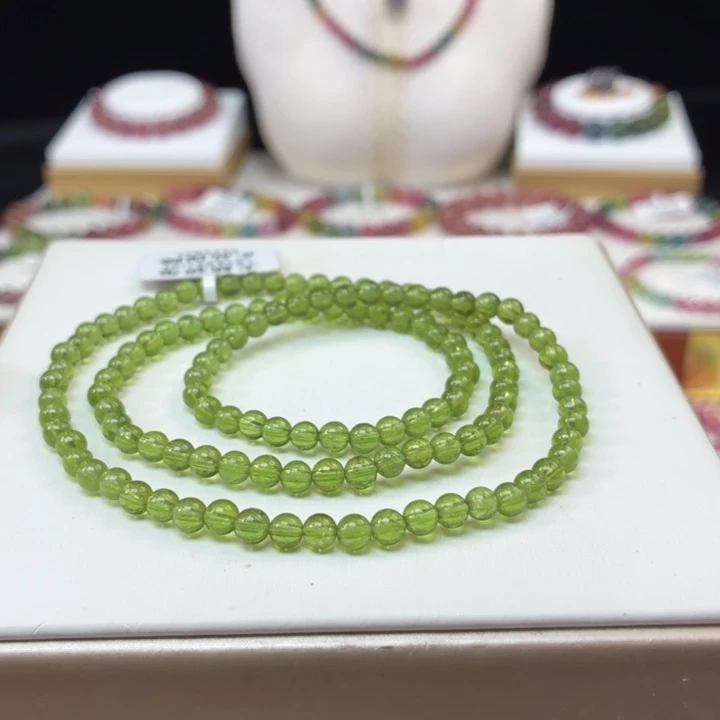 未镶嵌手链碧玺4.3mm±