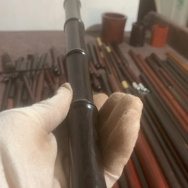 东非黑黄檀（紫光檀）纵****?紫光檀木竹棍