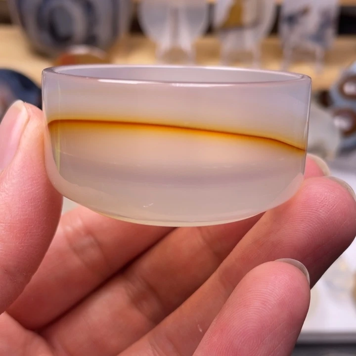 玛瑙/玉髓未镶嵌吊坠(不含链)