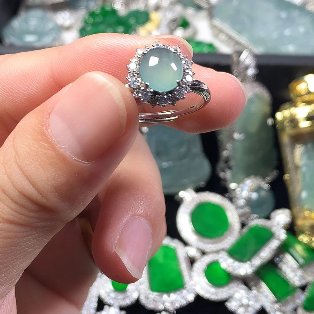 小***苡翡翠未镶嵌吊坠(不含链)