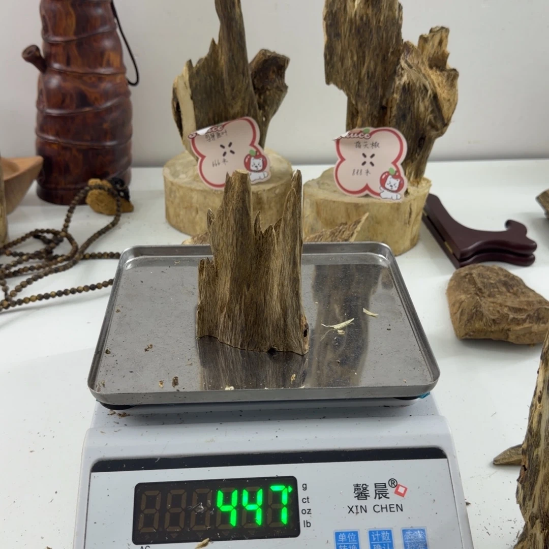 沉香碎屑沉香绿绮楠沉香44克