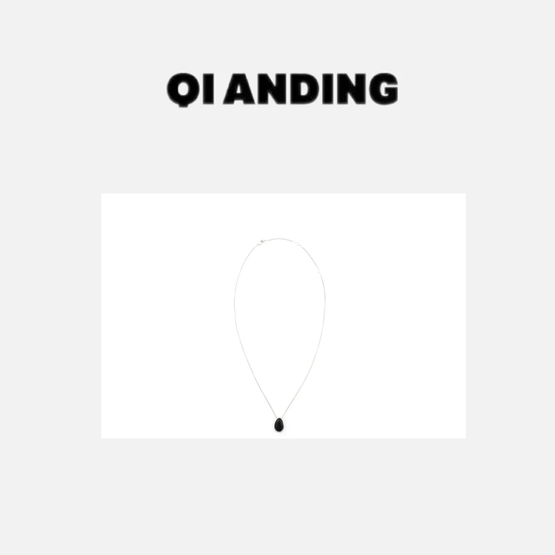 铜项链 【QIANDING】复古高级感气质女士项链2567