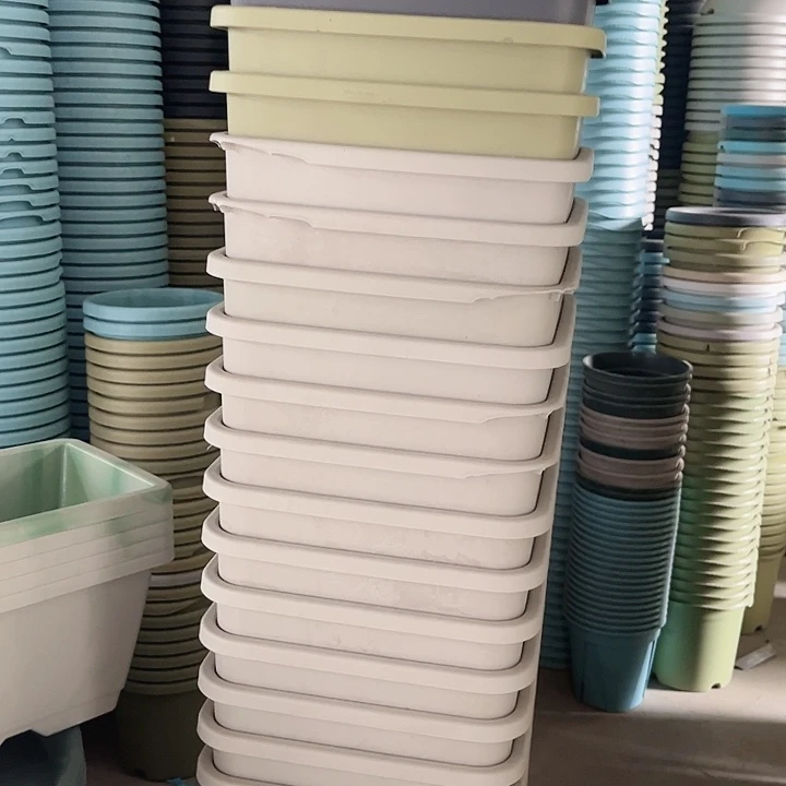 塑料瑕疵方盆口径23发5个