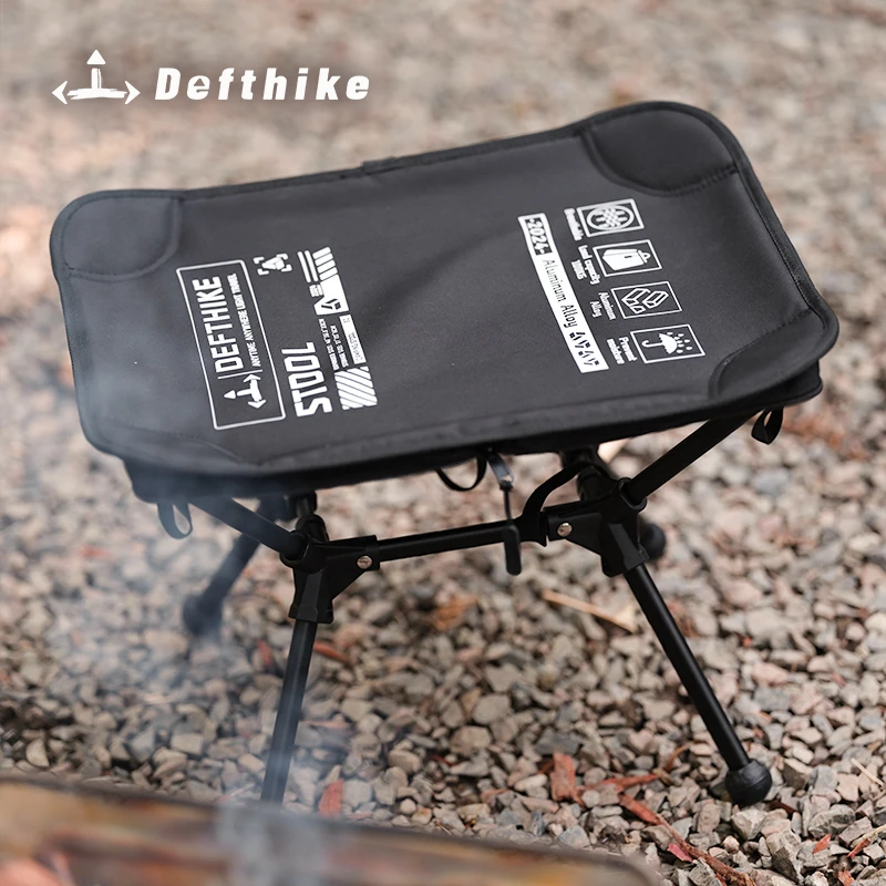 迪飞客四方马凳户外露营折叠凳铝合金超轻便携钓鱼椅小板凳小马扎