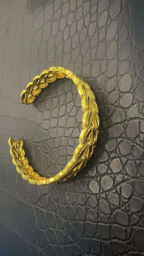 手镯  S301【私人定制】时尚轻奢简约麦穗手镯