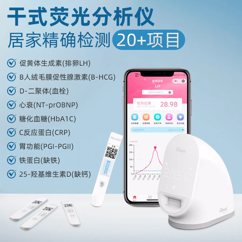 量点家庭监测分析系统测血栓测心衰测贫血测骨质疏松测糖化血糖