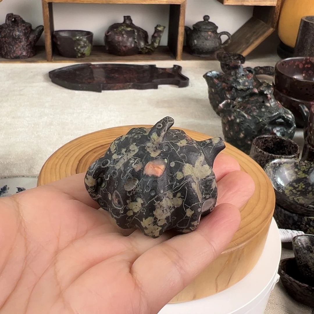 梅花玉茶宠把把壶