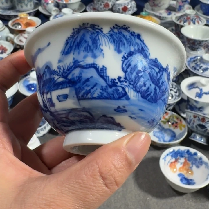 景德镇手工手绘杯