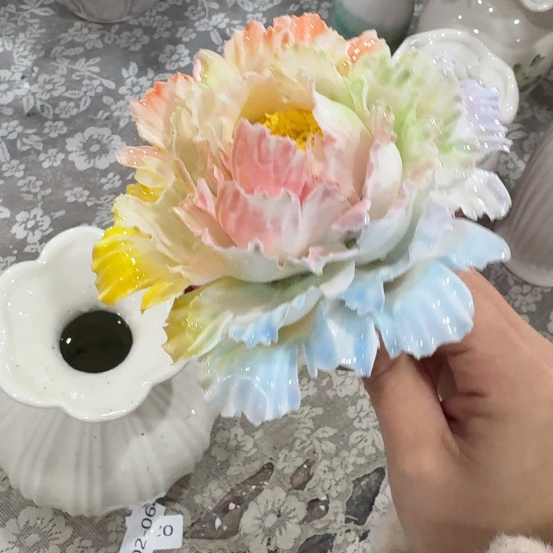 陶瓷花拍满20元发货退款拉黑