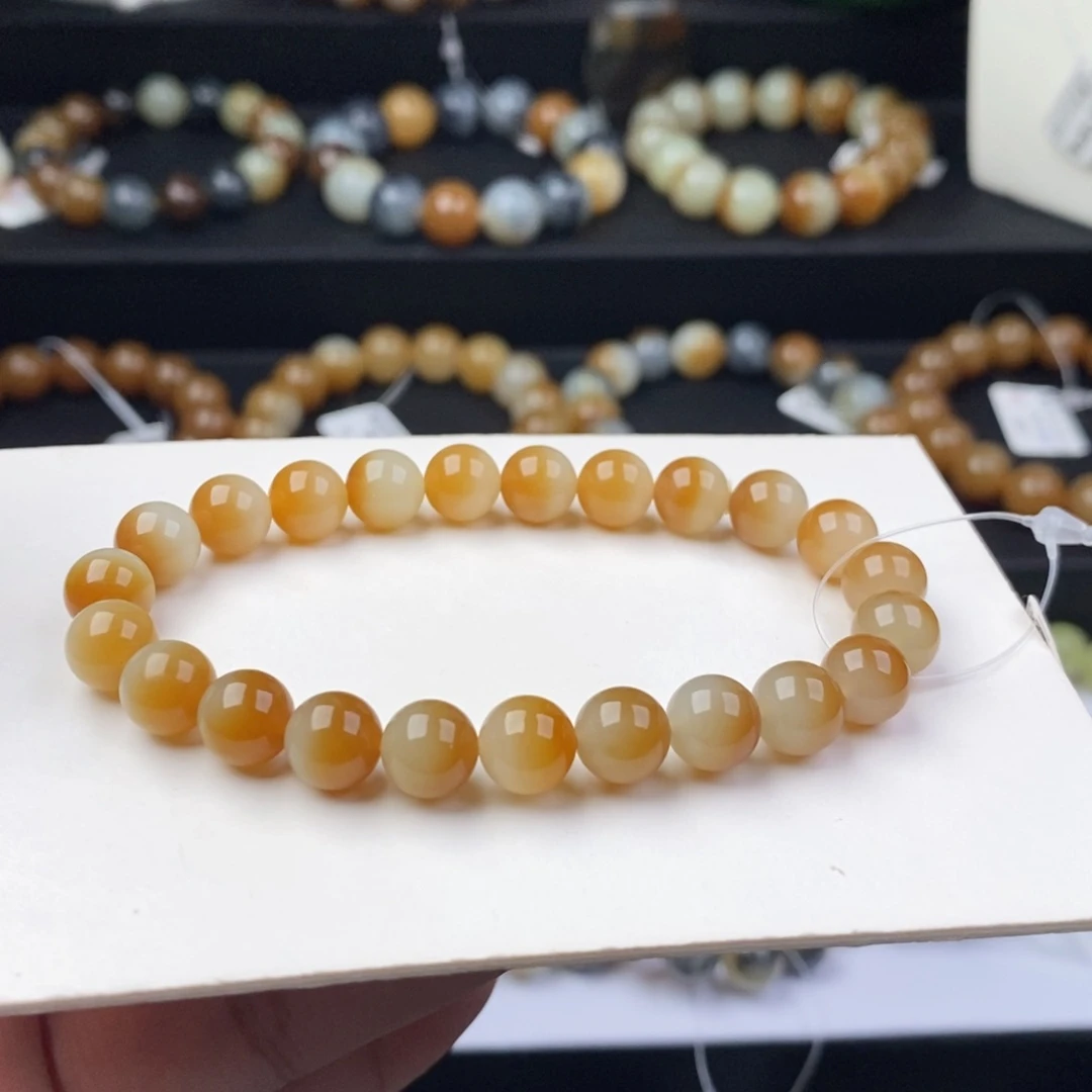 和田玉手串未镶嵌