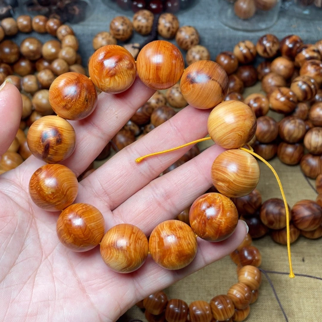 柏木（崖柏）无事牌2.0太行崖柏陈化红油凤尾纹微瑕