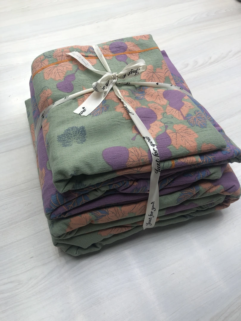 （葫芦四件套）纱布棉四件套2米双人印花面料