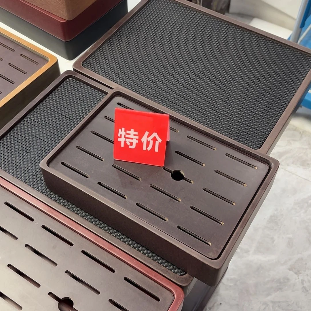 微瑕30.20.5紫檀横纹储水盘