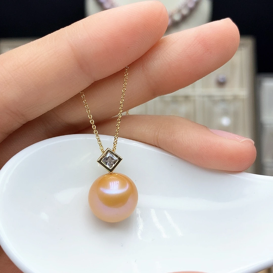 颈饰淡水珍珠合金