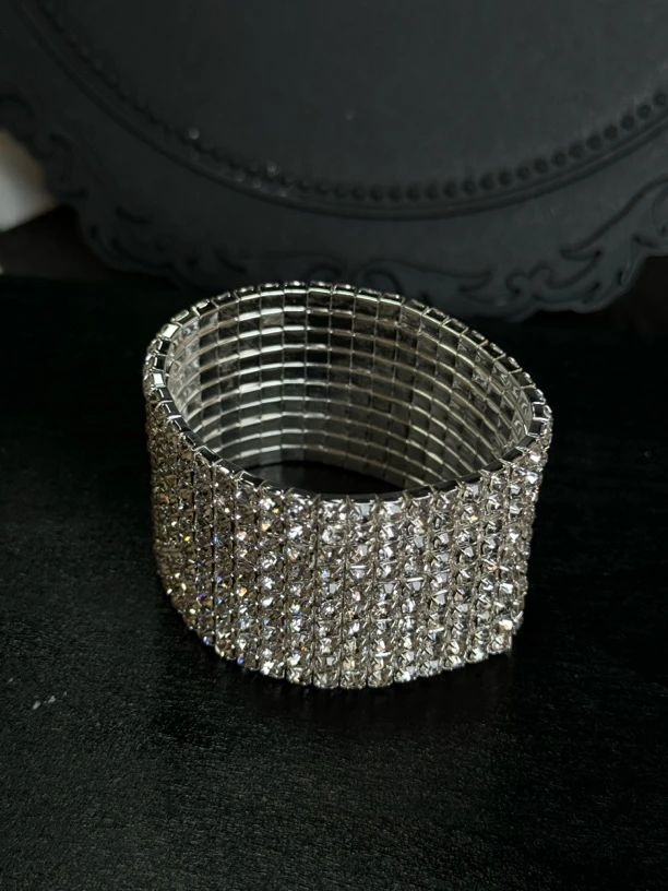 钛钢手链 LARVINA 满钻手链