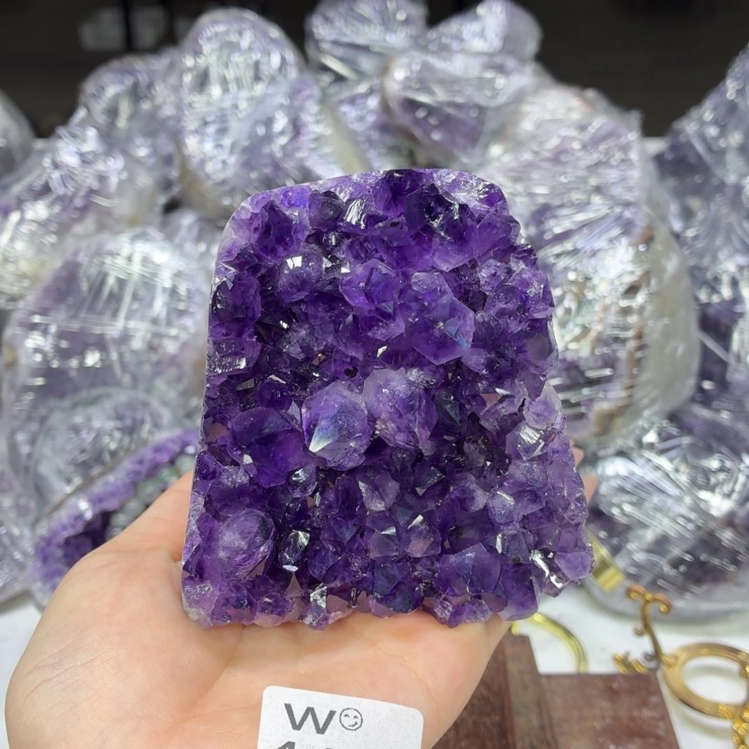 紫晶摆件未镶嵌紫水晶