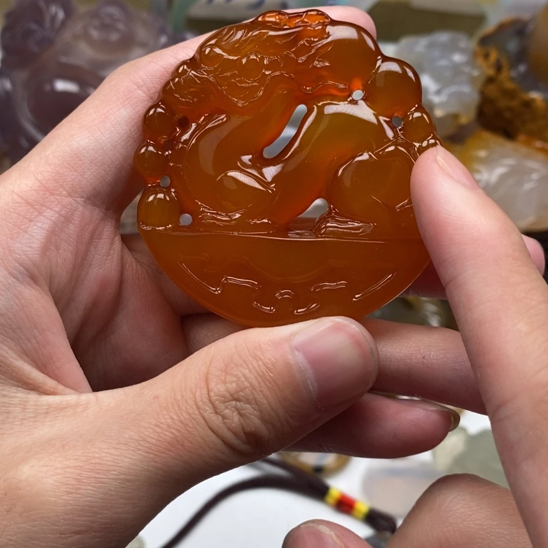 玛瑙/玉髓未镶嵌颈饰