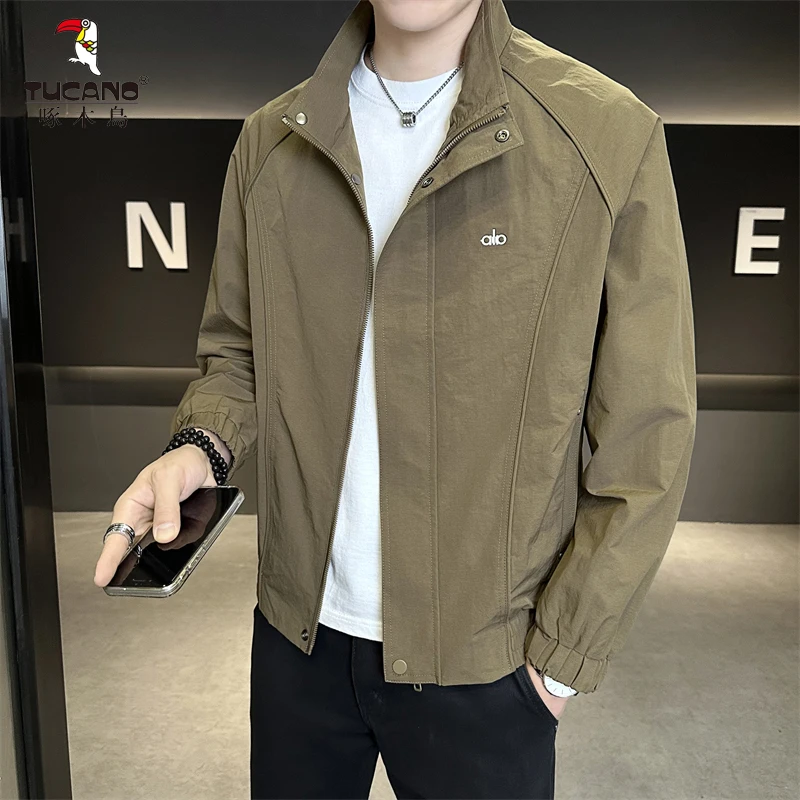 TUCANO/啄木鳥2025秋季新款立领夹克百搭休闲男外套档次时尚帅气