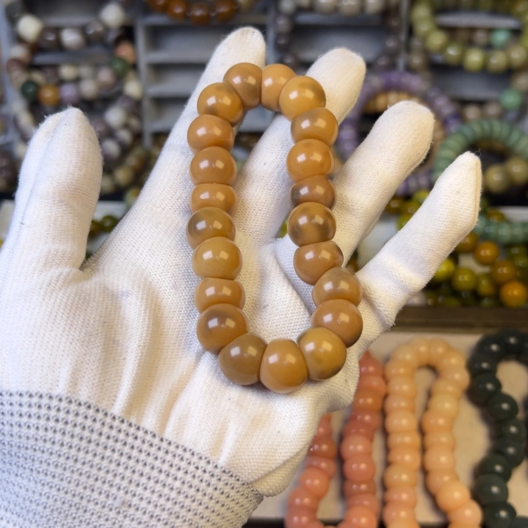 菩提根/象牙果手串蒜瓣大肠卡13.7