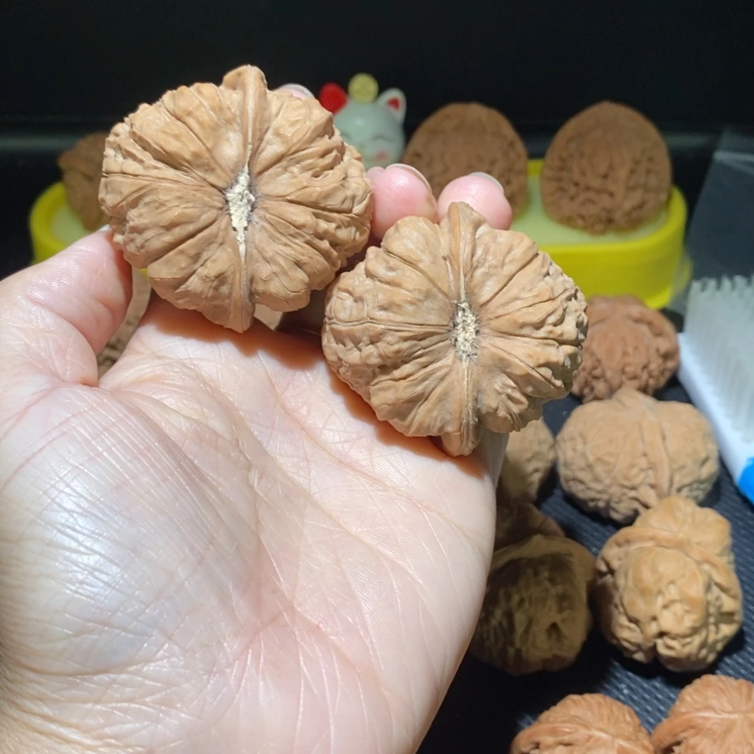没***座把件文玩核桃南瓜