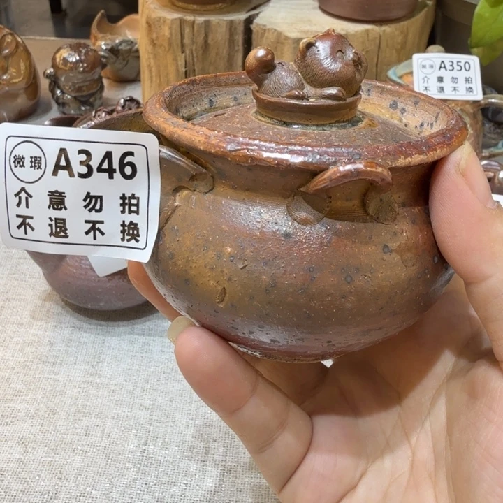 陶盘精品柴烧福利放漏