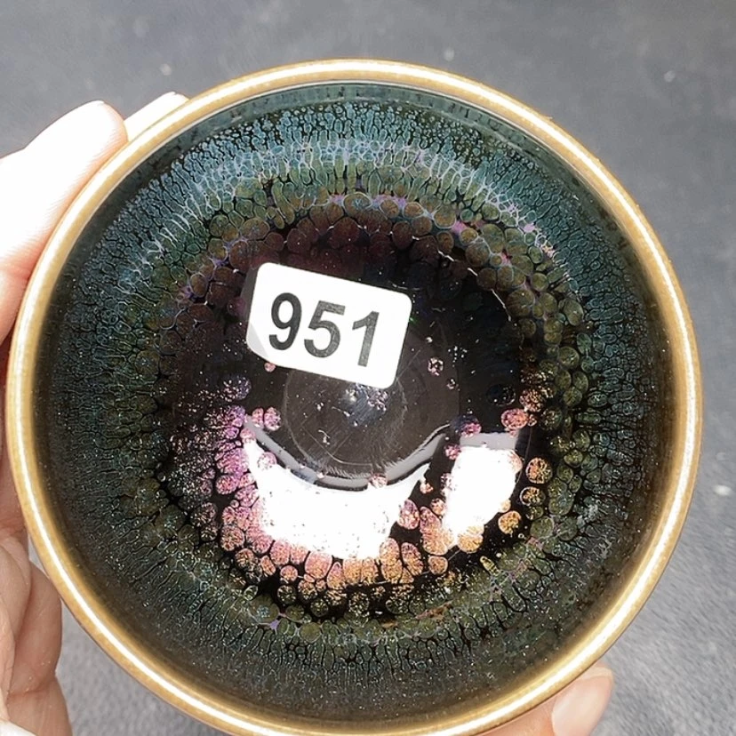 【闪购商品】茶盏真原矿手工建盏主人杯