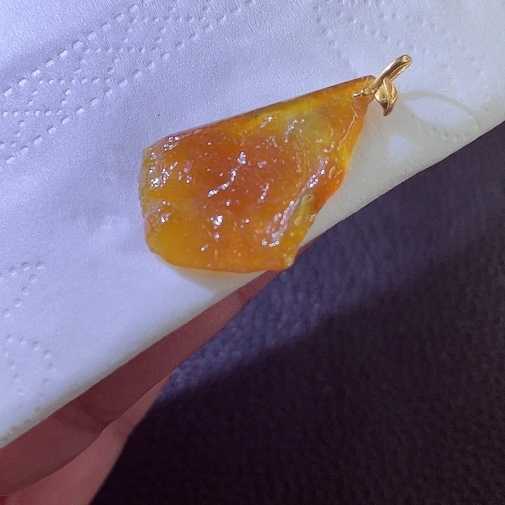 翡翠18K金镶嵌颈饰翡翠