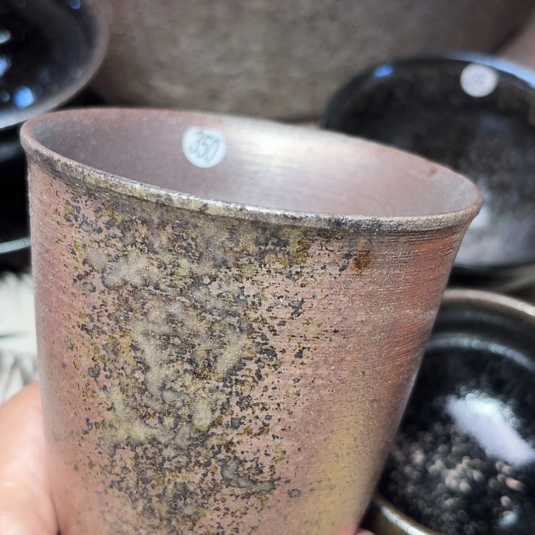 茶盏义兴龙窑建盏350落灰烧