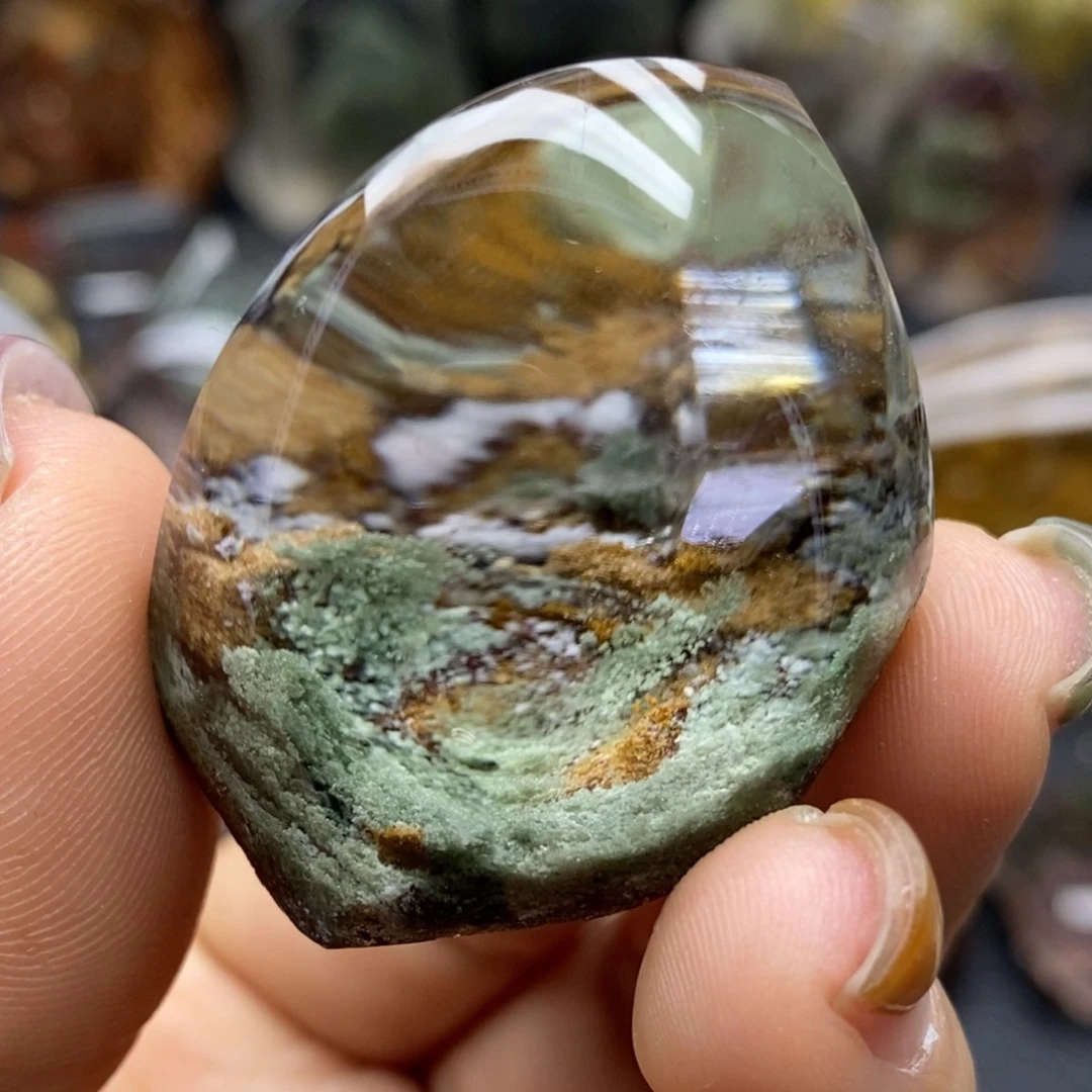 水晶未镶嵌珠宝半成品