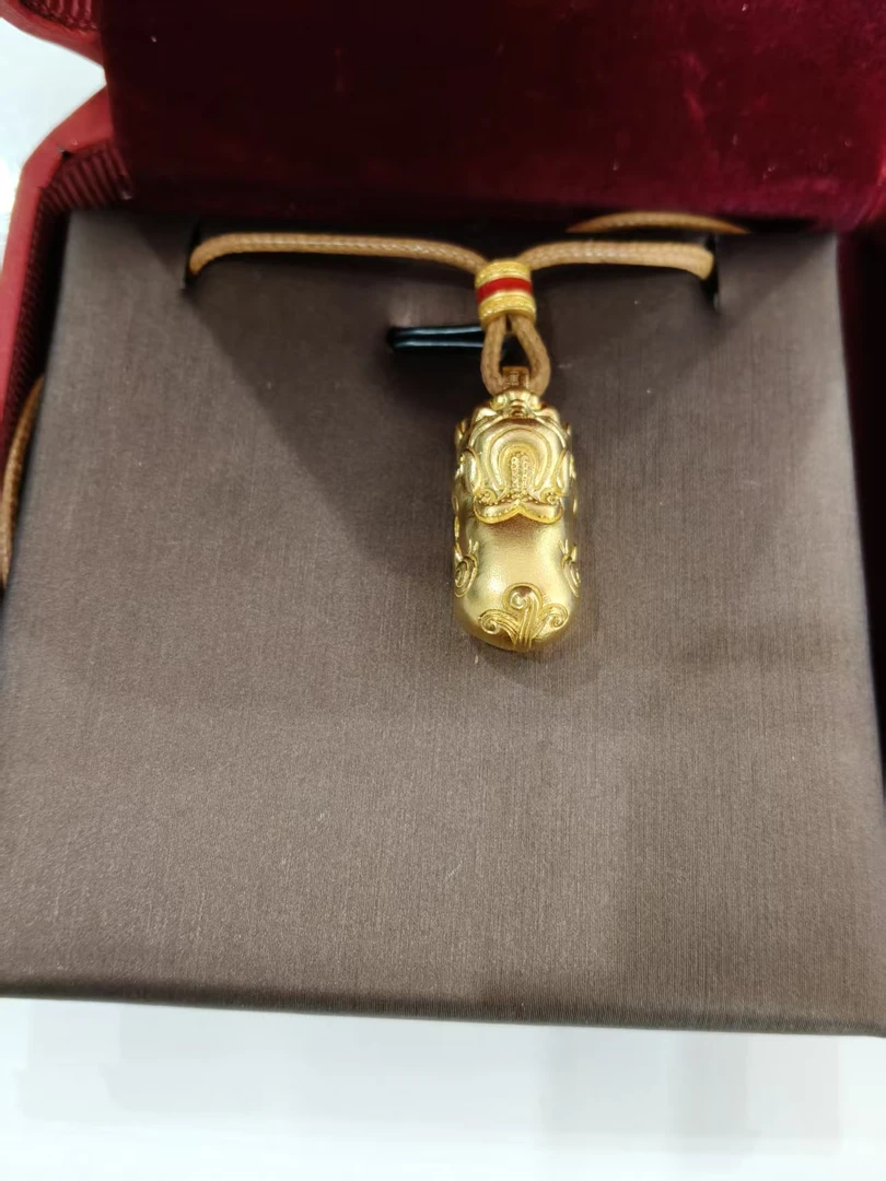 【金时代金店】足金貔貅吊坠