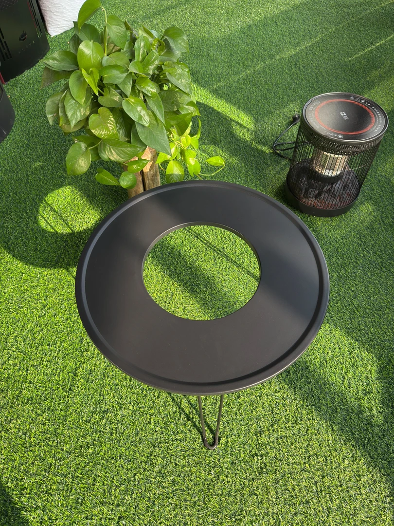 围炉专用小圆桌桌子露营户外围炉煮茶桌家用