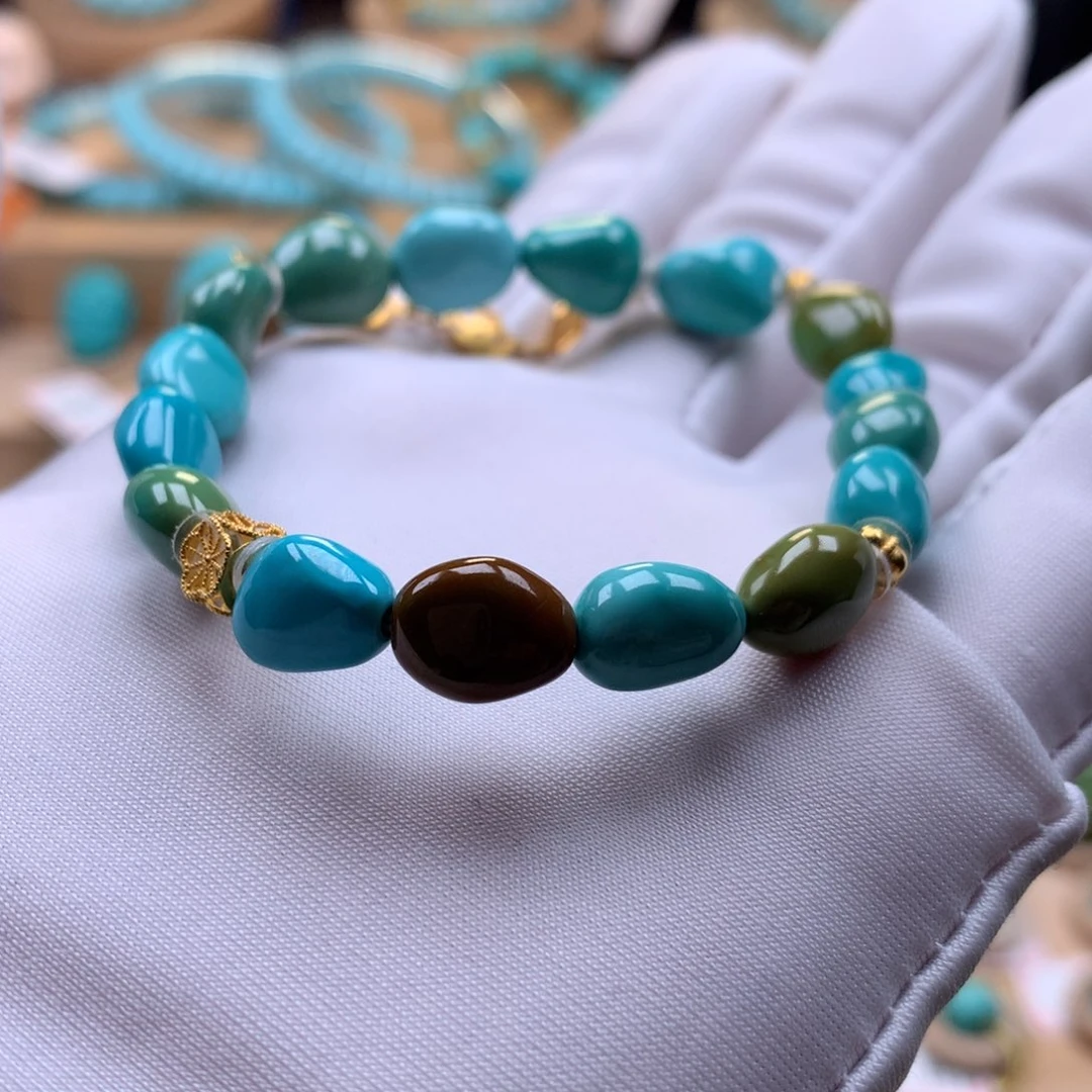 绿松石珠宝奇石未镶嵌