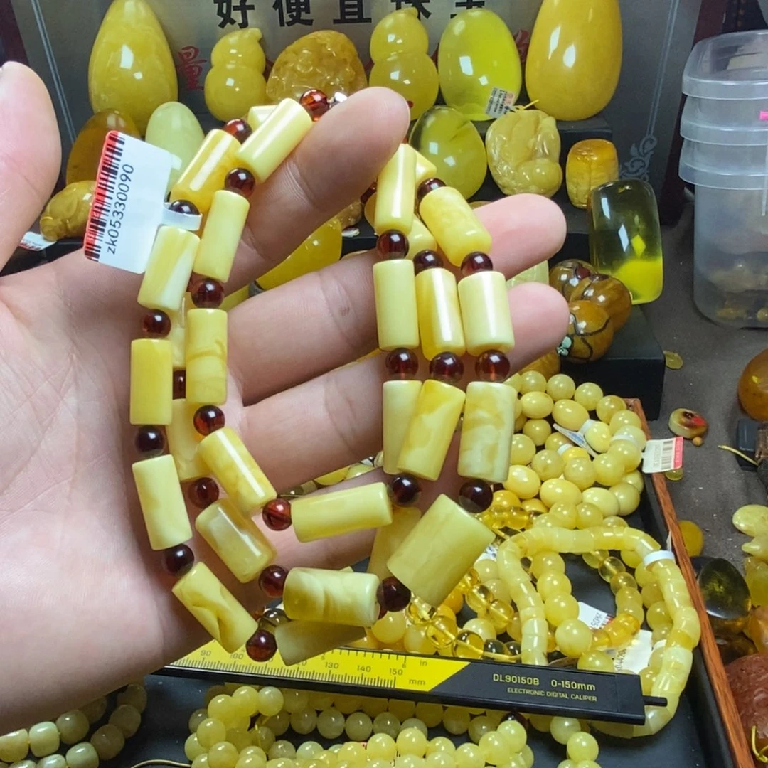 裸石琥珀未镶嵌蜜蜡