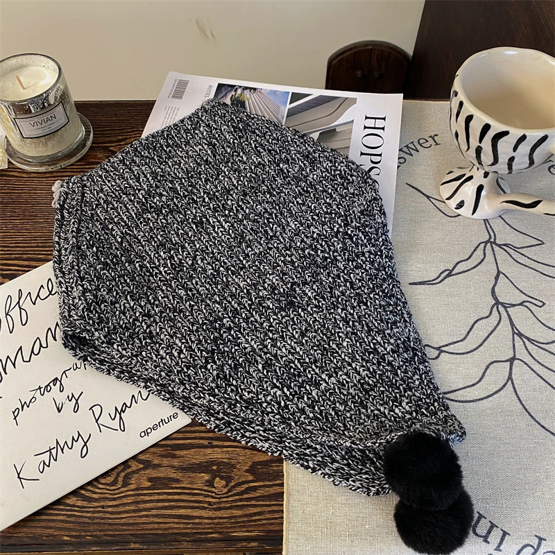 女宝宝秋冬加厚围巾2024新款