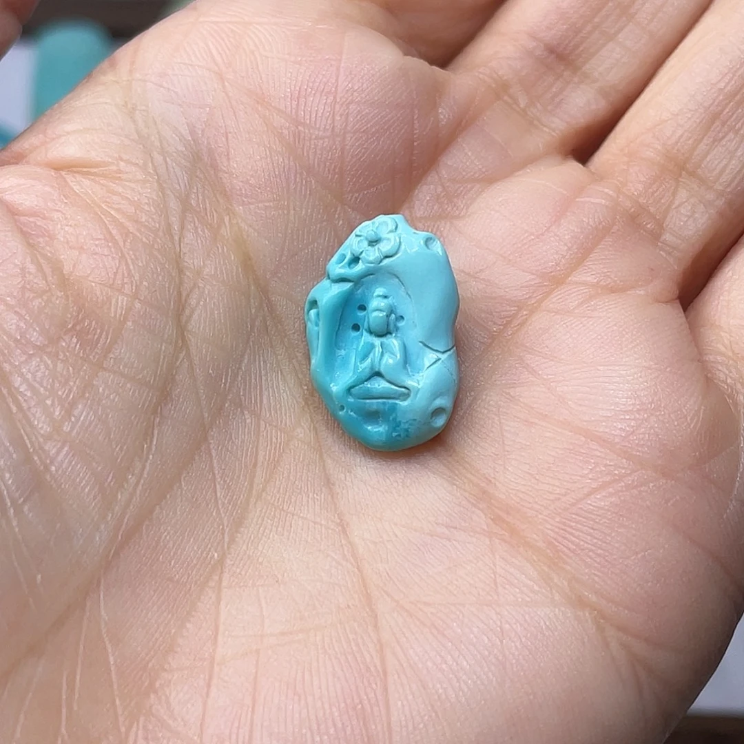 绿松石未镶嵌配饰