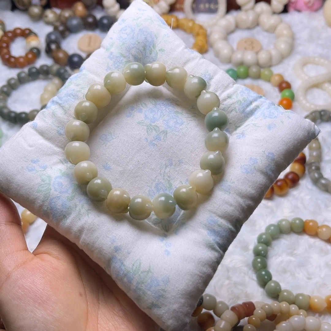 菩提根/象牙果手串492猫猫头卡13.8默认微瑕