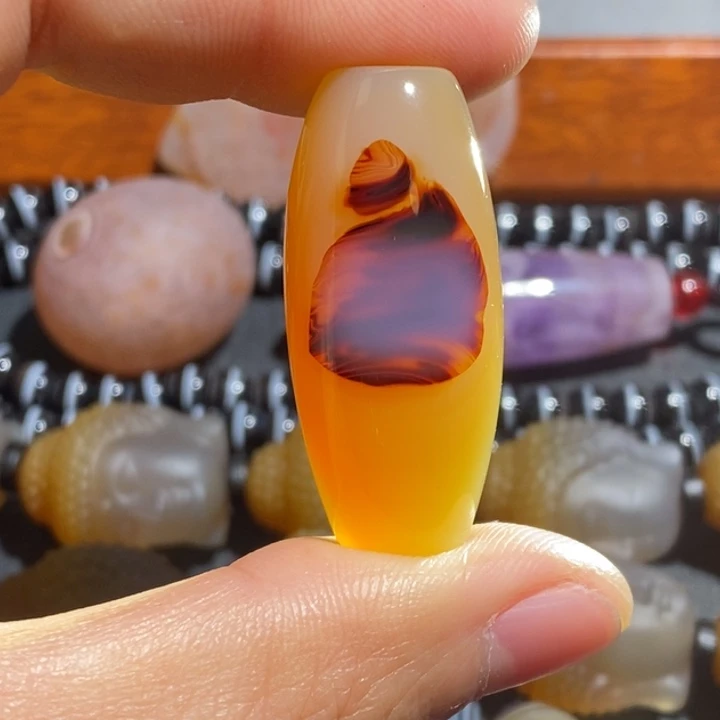 玛瑙/玉髓未镶嵌项链