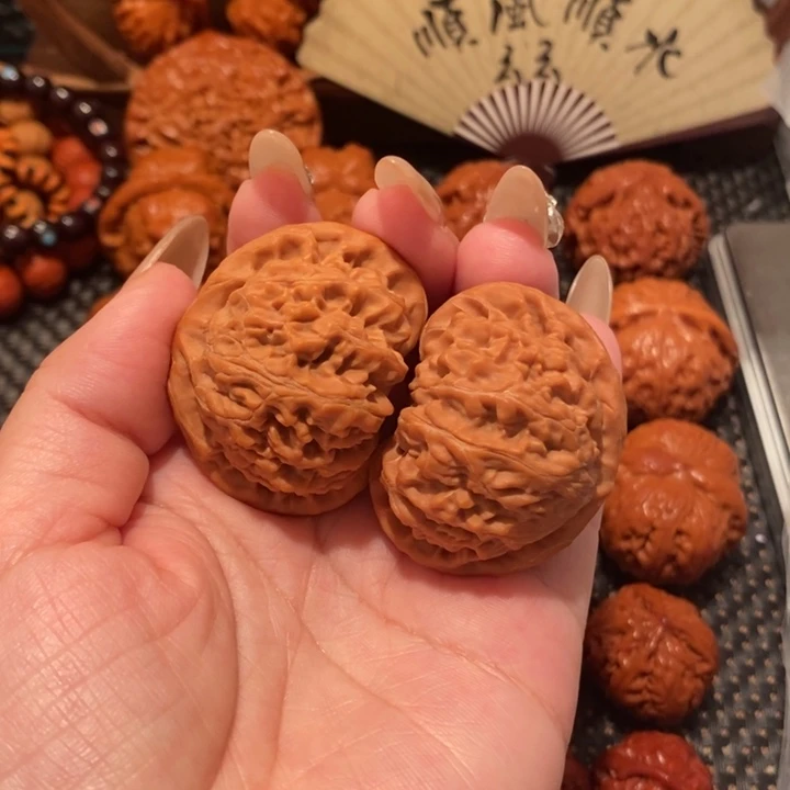 文玩核桃把件钱*昌宫灯776