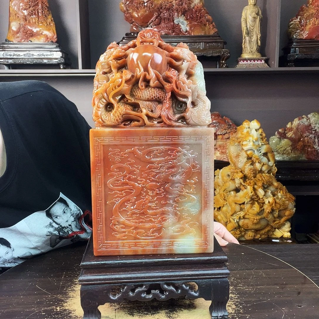 升***多寿山石印石。。。。。。。。。