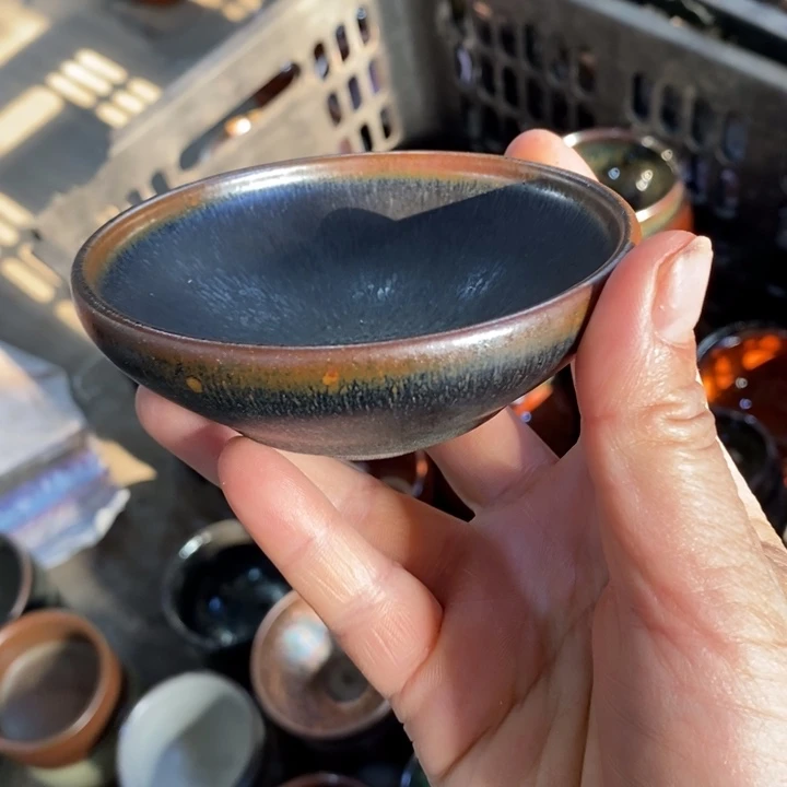 *****茶盏建阳建盏微瑕灯盏