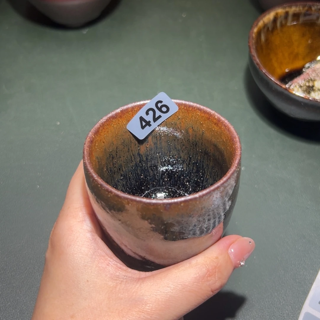 茶盏全手工原矿原釉建盏