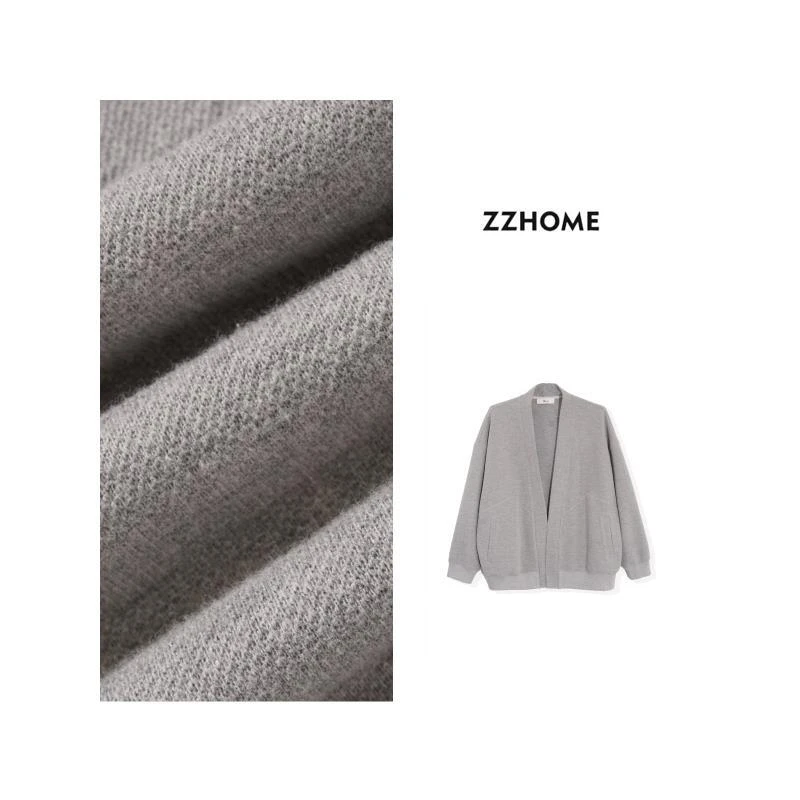 ZOZO HOME ｜松弛时髦精水洗棉卫衣开衫q171689p