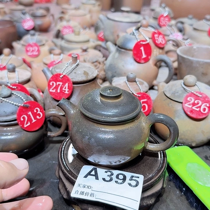 茶壶紫砂坭兴陶柴烧