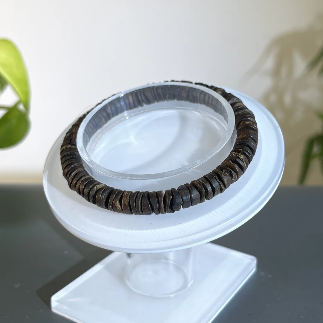 ZYCX-206 老西马土沉软丝老料 约：85颗*6mm 5.39g