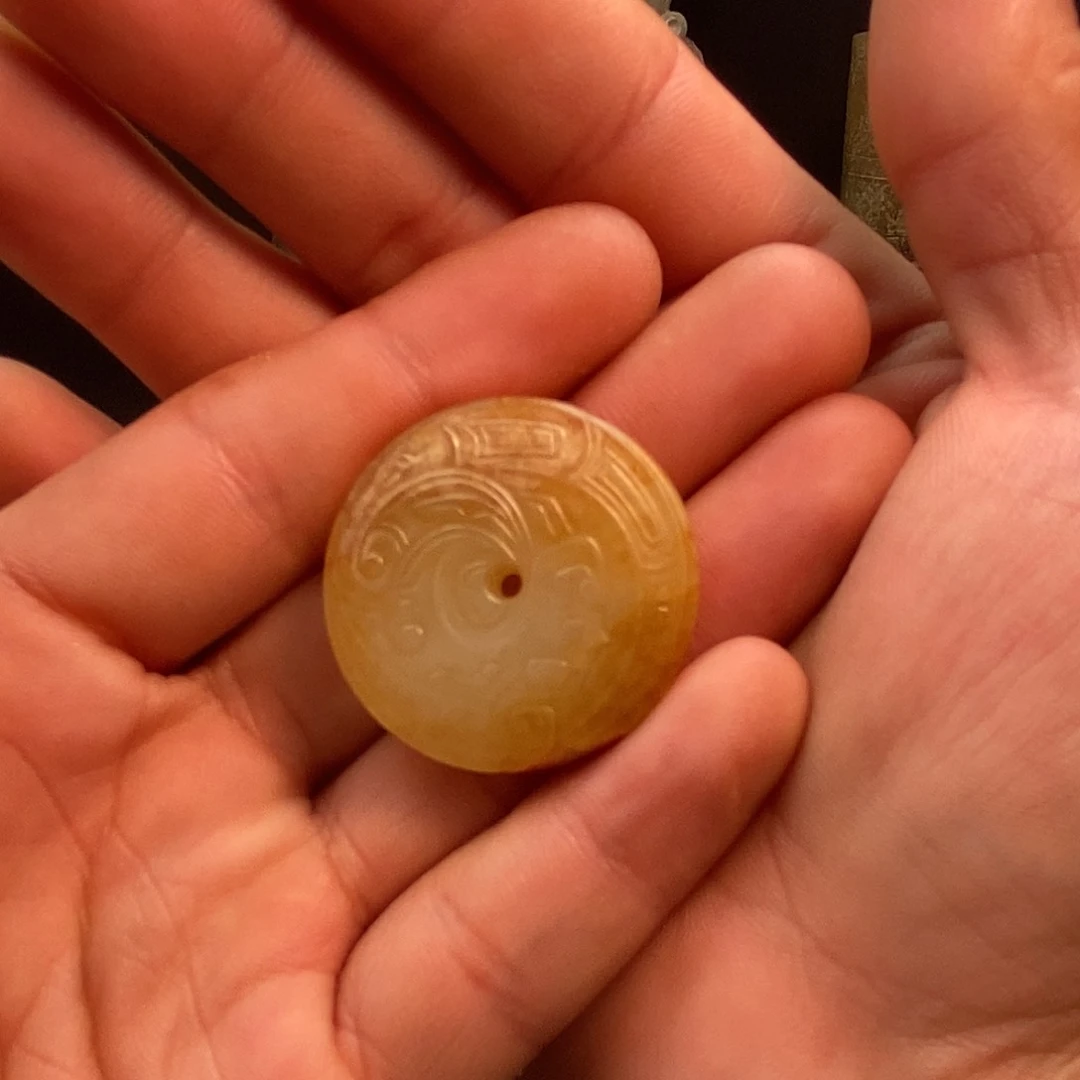 和田玉未镶嵌颈饰采**篱