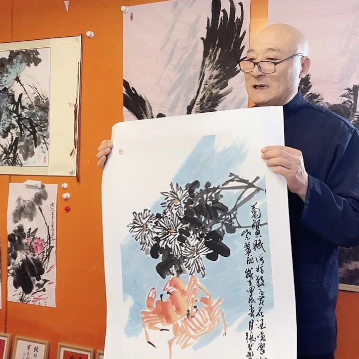 国画张圣敏先生纯手绘作品