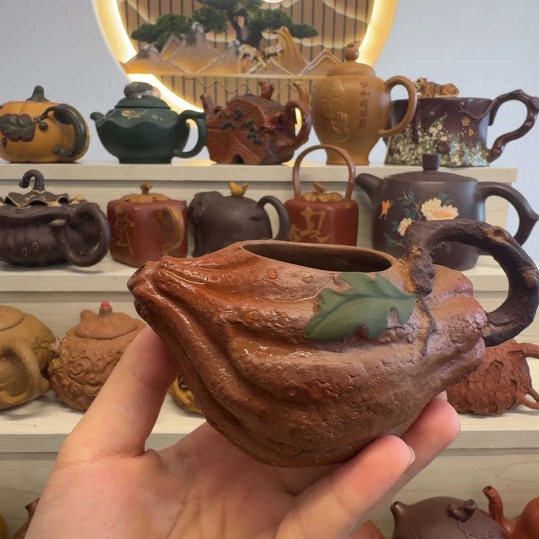 茶壶紫砂孤品一只