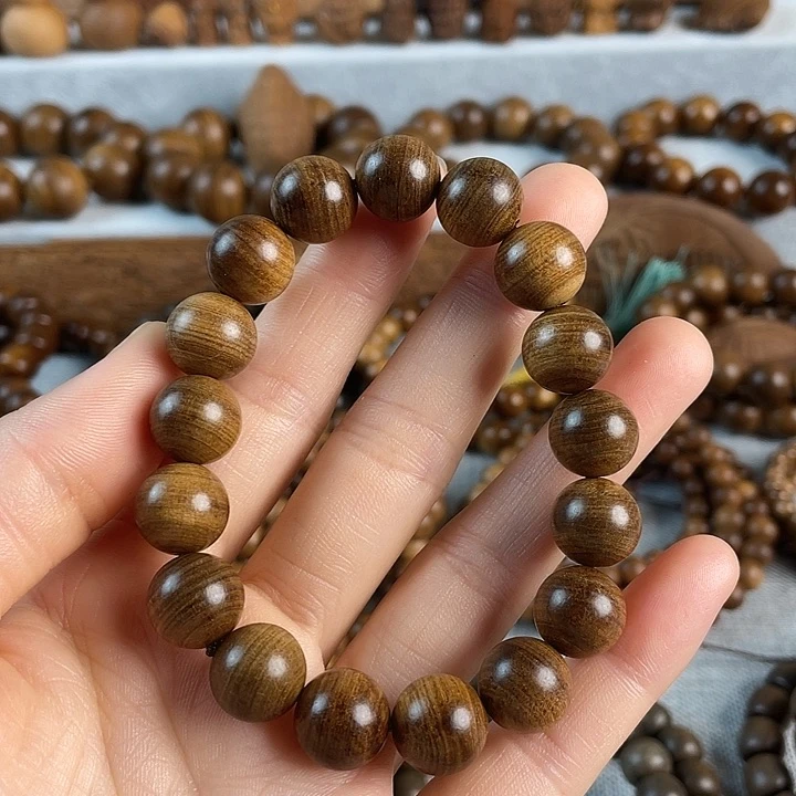 木老山檀1.2单圈手串