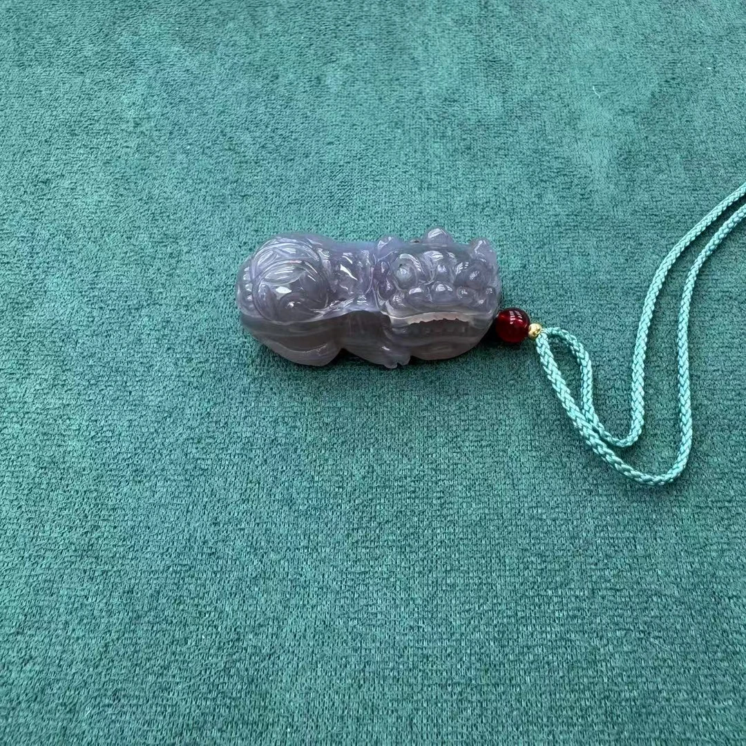 玛瑙紫貔貅吊坠DZ112多样性发其一拆标不退不换